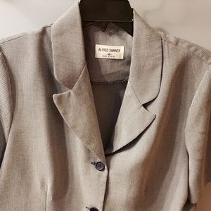 Alfred Dunner button front top/jacket